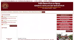 Desktop Screenshot of kvbsfbaikunthpur.net